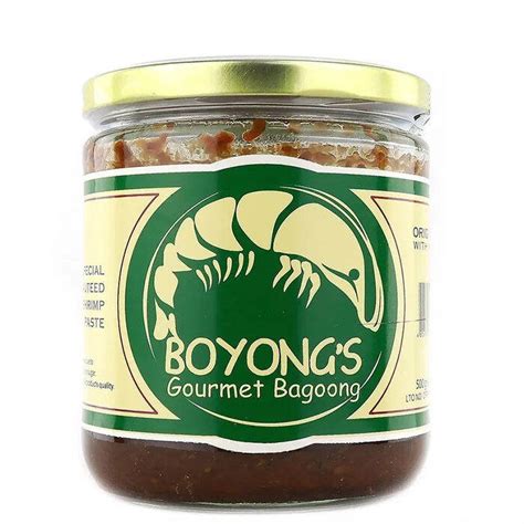 Boyong's Gourmet Bagoong Original Flavor 500g.